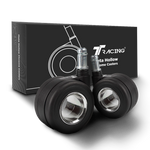 Meta Hollow Chrome Casters - Set of 5