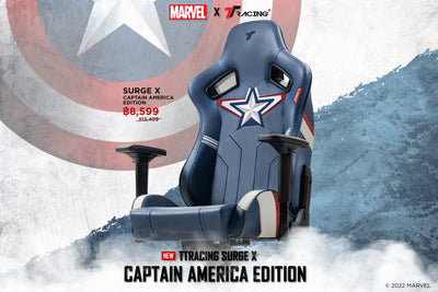 The arrival of the First Avenger TTRacing Surge X Captain America Edition