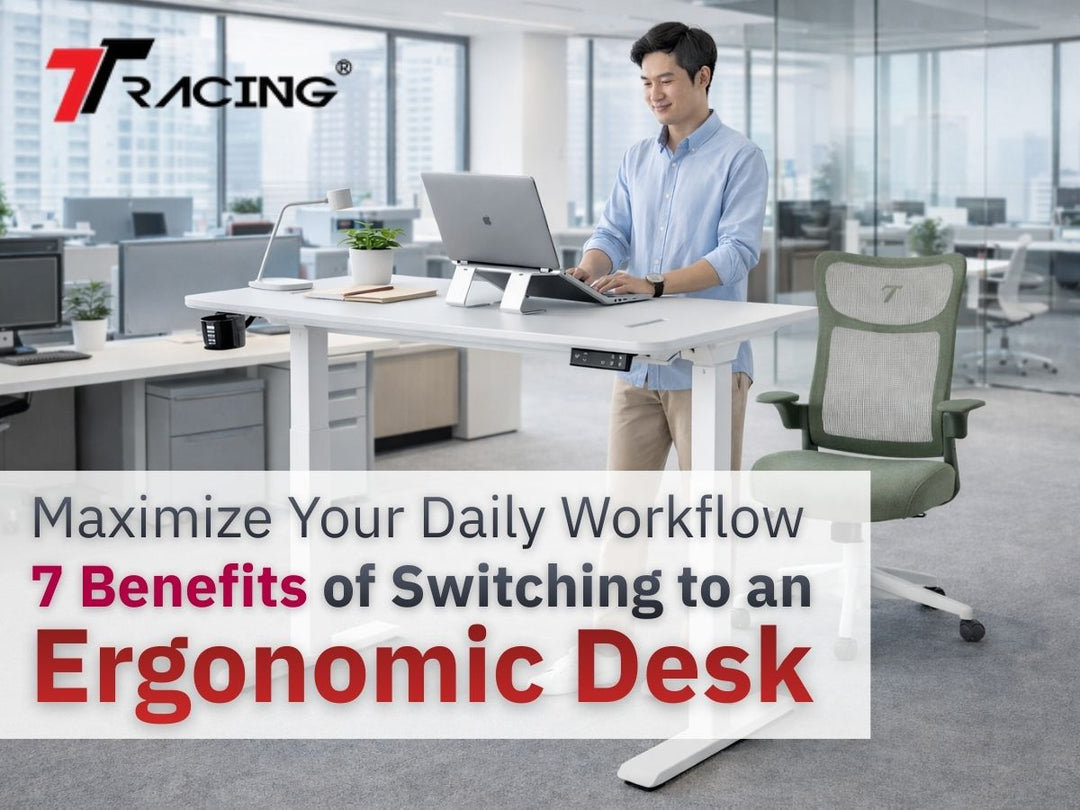Maximize Your Daily Workflow: 7 Benefits of Switching to an Ergonomic Desk
