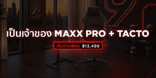 MAXX PRO Gaming Chair + TACTO Portable Desk