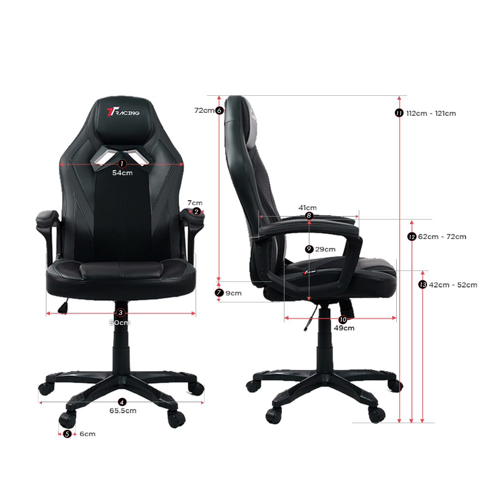 TTRacing Duo V3 Air Threads Fabric Gaming Chair