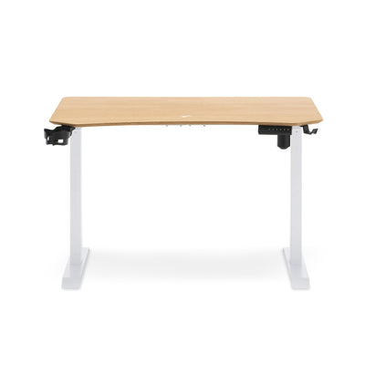 โต๊ะปรับระดับ TTRacing Titus Smart Standing Desk – Oak | ปรับสูง 76–121 ซม. | รับน้ำหนัก 80 กก.