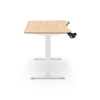 โต๊ะปรับระดับ TTRacing Titus Smart Standing Desk – Oak | ปรับสูง 76–121 ซม. | รับน้ำหนัก 80 กก.