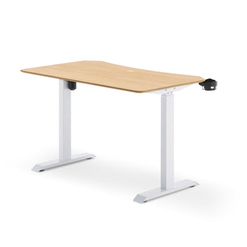 โต๊ะปรับระดับ TTRacing Titus Smart Standing Desk – Oak | ปรับสูง 76–121 ซม. | รับน้ำหนัก 80 กก.