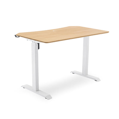 โต๊ะปรับระดับ TTRacing Titus Smart Standing Desk – Oak | ปรับสูง 76–121 ซม. | รับน้ำหนัก 80 กก.