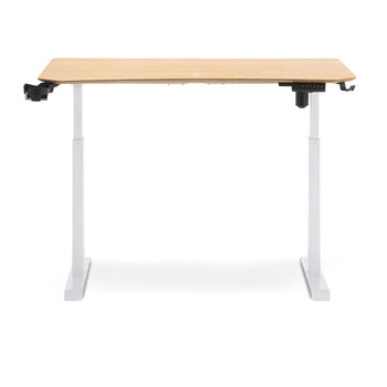 โต๊ะปรับระดับ TTRacing Titus Smart Standing Desk – Oak | ปรับสูง 76–121 ซม. | รับน้ำหนัก 80 กก.
