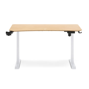 โต๊ะปรับระดับ TTRacing Titus Smart Standing Desk – Oak | ปรับสูง 76–121 ซม. | รับน้ำหนัก 80 กก.