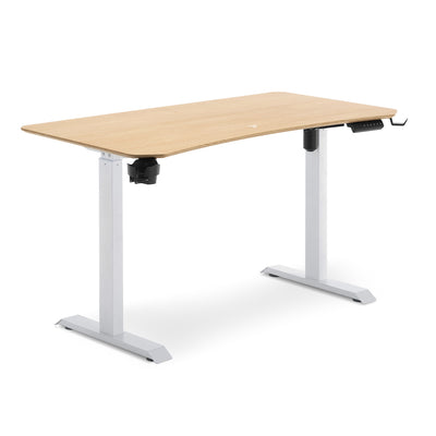 โต๊ะปรับระดับ TTRacing Titus Smart Standing Desk – Oak | ปรับสูง 76–121 ซม. | รับน้ำหนัก 80 กก.