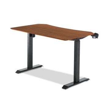 โต๊ะปรับระดับ TTRacing Titus Smart Standing Desk – Walnut | ปรับสูง 76–121 ซม. | รับน้ำหนัก 80 กก.
