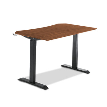 โต๊ะปรับระดับ TTRacing Titus Smart Standing Desk – Walnut | ปรับสูง 76–121 ซม. | รับน้ำหนัก 80 กก.