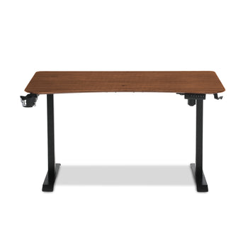 โต๊ะปรับระดับ TTRacing Titus Smart Standing Desk – Walnut | ปรับสูง 76–121 ซม. | รับน้ำหนัก 80 กก.