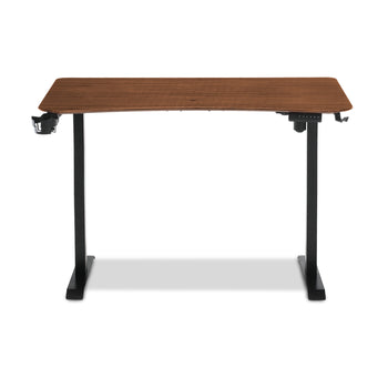 โต๊ะปรับระดับ TTRacing Titus Smart Standing Desk – Walnut | ปรับสูง 76–121 ซม. | รับน้ำหนัก 80 กก.