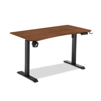 โต๊ะปรับระดับ TTRacing Titus Smart Standing Desk – Walnut | ปรับสูง 76–121 ซม. | รับน้ำหนัก 80 กก.