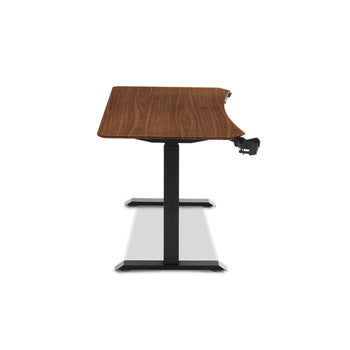 โต๊ะปรับระดับ TTRacing Titus Smart Standing Desk – Walnut | ปรับสูง 76–121 ซม. | รับน้ำหนัก 80 กก.