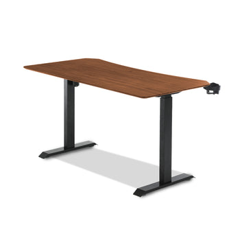 โต๊ะปรับระดับ TTRacing Titus Smart Standing Desk – Walnut | ปรับสูง 76–121 ซม. | รับน้ำหนัก 80 กก.