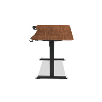 โต๊ะปรับระดับ TTRacing Titus Smart Standing Desk – Walnut | ปรับสูง 76–121 ซม. | รับน้ำหนัก 80 กก.