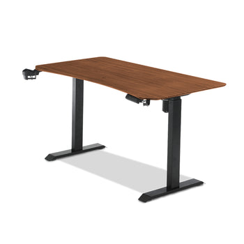 โต๊ะปรับระดับ TTRacing Titus Smart Standing Desk – Walnut | ปรับสูง 76–121 ซม. | รับน้ำหนัก 80 กก.
