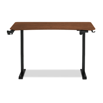 โต๊ะปรับระดับ TTRacing Titus Smart Standing Desk – Walnut | ปรับสูง 76–121 ซม. | รับน้ำหนัก 80 กก.