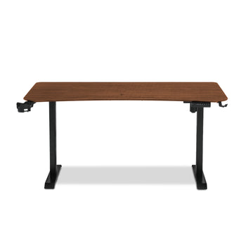 โต๊ะปรับระดับ TTRacing Titus Smart Standing Desk – Walnut | ปรับสูง 76–121 ซม. | รับน้ำหนัก 80 กก.