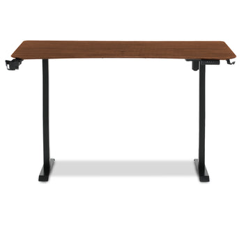 โต๊ะปรับระดับ TTRacing Titus Smart Standing Desk – Walnut | ปรับสูง 76–121 ซม. | รับน้ำหนัก 80 กก.
