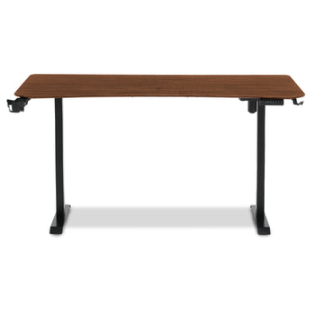 โต๊ะปรับระดับ TTRacing Titus Smart Standing Desk – Walnut | ปรับสูง 76–121 ซม. | รับน้ำหนัก 80 กก.