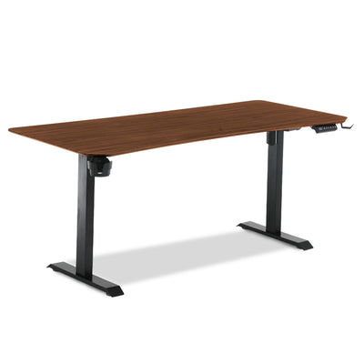 โต๊ะปรับระดับ TTRacing Titus Smart Standing Desk – Walnut | ปรับสูง 76–121 ซม. | รับน้ำหนัก 80 กก.