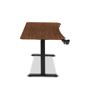 โต๊ะปรับระดับ TTRacing Titus Smart Standing Desk – Walnut | ปรับสูง 76–121 ซม. | รับน้ำหนัก 80 กก.