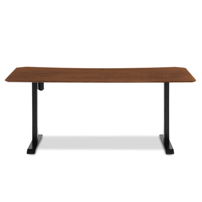 โต๊ะปรับระดับ TTRacing Titus Smart Standing Desk – Walnut | ปรับสูง 76–121 ซม. | รับน้ำหนัก 80 กก.