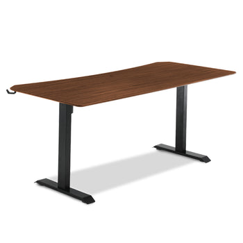 โต๊ะปรับระดับ TTRacing Titus Smart Standing Desk – Walnut | ปรับสูง 76–121 ซม. | รับน้ำหนัก 80 กก.