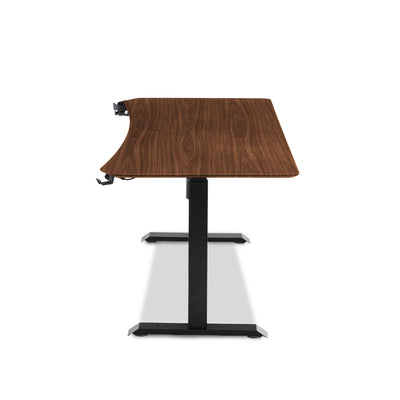 โต๊ะปรับระดับ TTRacing Titus Smart Standing Desk – Walnut | ปรับสูง 76–121 ซม. | รับน้ำหนัก 80 กก.