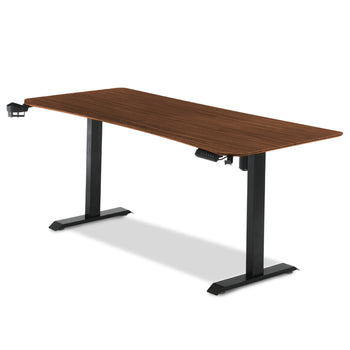 โต๊ะปรับระดับ TTRacing Titus Smart Standing Desk – Walnut | ปรับสูง 76–121 ซม. | รับน้ำหนัก 80 กก.