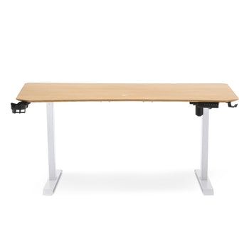 โต๊ะปรับระดับ TTRacing Titus Smart Standing Desk – Oak | ปรับสูง 76–121 ซม. | รับน้ำหนัก 80 กก.
