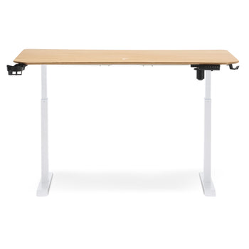 โต๊ะปรับระดับ TTRacing Titus Smart Standing Desk – Oak | ปรับสูง 76–121 ซม. | รับน้ำหนัก 80 กก.