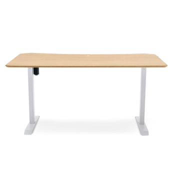 โต๊ะปรับระดับ TTRacing Titus Smart Standing Desk – Oak | ปรับสูง 76–121 ซม. | รับน้ำหนัก 80 กก.