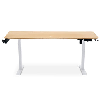 โต๊ะปรับระดับ TTRacing Titus Smart Standing Desk – Oak | ปรับสูง 76–121 ซม. | รับน้ำหนัก 80 กก.