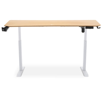 โต๊ะปรับระดับ TTRacing Titus Smart Standing Desk – Oak | ปรับสูง 76–121 ซม. | รับน้ำหนัก 80 กก.