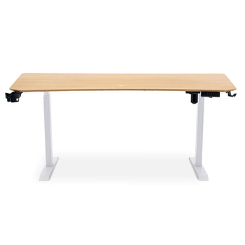 โต๊ะปรับระดับ TTRacing Titus Smart Standing Desk – Oak | ปรับสูง 76–121 ซม. | รับน้ำหนัก 80 กก.