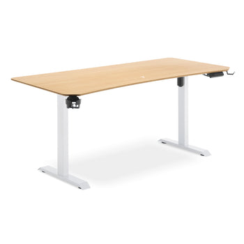 โต๊ะปรับระดับ TTRacing Titus Smart Standing Desk – Oak | ปรับสูง 76–121 ซม. | รับน้ำหนัก 80 กก.