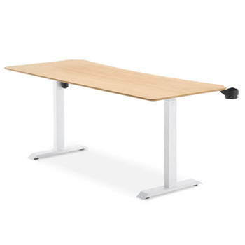 โต๊ะปรับระดับ TTRacing Titus Smart Standing Desk – Oak | ปรับสูง 76–121 ซม. | รับน้ำหนัก 80 กก.