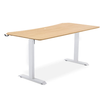 โต๊ะปรับระดับ TTRacing Titus Smart Standing Desk – Oak | ปรับสูง 76–121 ซม. | รับน้ำหนัก 80 กก.
