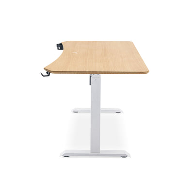 โต๊ะปรับระดับ TTRacing Titus Smart Standing Desk – Oak | ปรับสูง 76–121 ซม. | รับน้ำหนัก 80 กก.