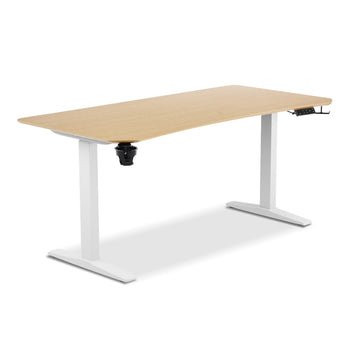 TTRacing Titus X Smart Standing Desk (สีโอ๊ค) – โต๊ะไฟฟ้าปรับระดับอัตโนมัติ สำหรับทำงานและเล่นเกม
