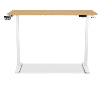 TTRacing Titus X Smart Standing Desk (สีโอ๊ค) – โต๊ะไฟฟ้าปรับระดับอัตโนมัติ สำหรับทำงานและเล่นเกม