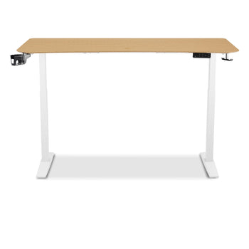 TTRacing Titus X Smart Standing Desk (สีโอ๊ค) – โต๊ะไฟฟ้าปรับระดับอัตโนมัติ สำหรับทำงานและเล่นเกม