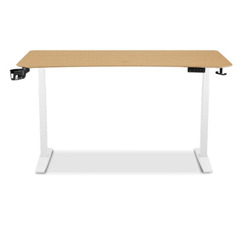 TTRacing Titus X Smart Standing Desk (สีโอ๊ค) – โต๊ะไฟฟ้าปรับระดับอัตโนมัติ สำหรับทำงานและเล่นเกม