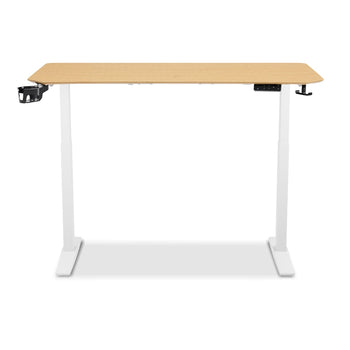 TTRacing Titus X Smart Standing Desk (สีโอ๊ค) – โต๊ะไฟฟ้าปรับระดับอัตโนมัติ สำหรับทำงานและเล่นเกม