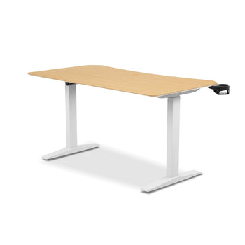 TTRacing Titus X Smart Standing Desk (สีโอ๊ค) – โต๊ะไฟฟ้าปรับระดับอัตโนมัติ สำหรับทำงานและเล่นเกม