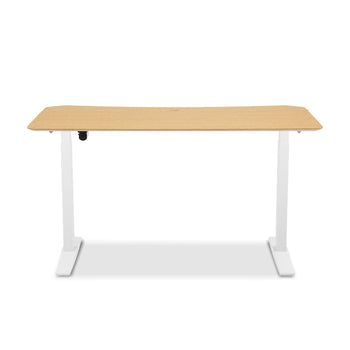 TTRacing Titus X Smart Standing Desk (สีโอ๊ค) – โต๊ะไฟฟ้าปรับระดับอัตโนมัติ สำหรับทำงานและเล่นเกม