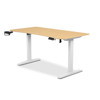TTRacing Titus X Smart Standing Desk (สีโอ๊ค) – โต๊ะไฟฟ้าปรับระดับอัตโนมัติ สำหรับทำงานและเล่นเกม