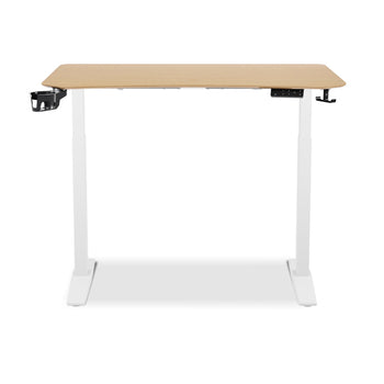 TTRacing Titus X Smart Standing Desk (สีโอ๊ค) – โต๊ะไฟฟ้าปรับระดับอัตโนมัติ สำหรับทำงานและเล่นเกม